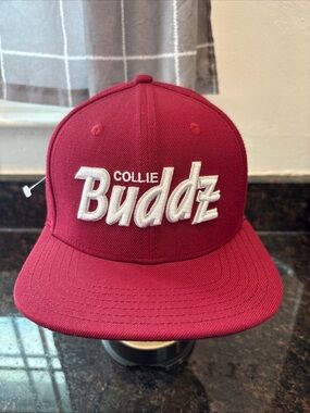 Burgundy Snapback Hat